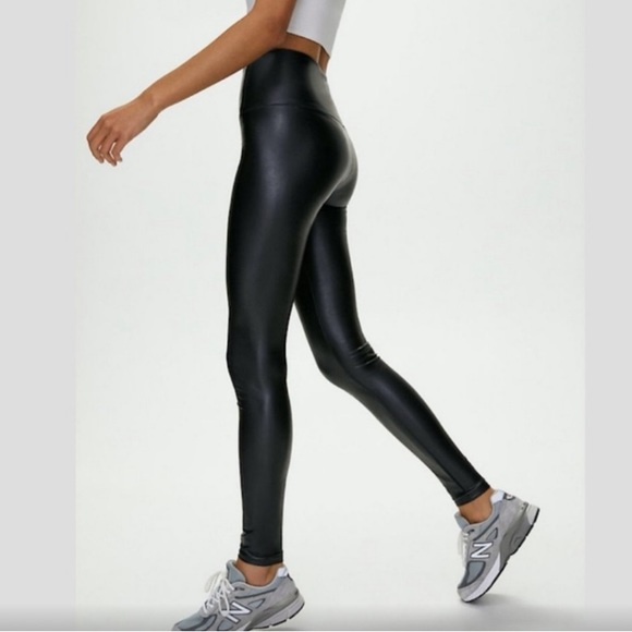 Aritzia Wilfred Free Daria High Rise Faux Leather Leggings - Picture 2 of 15